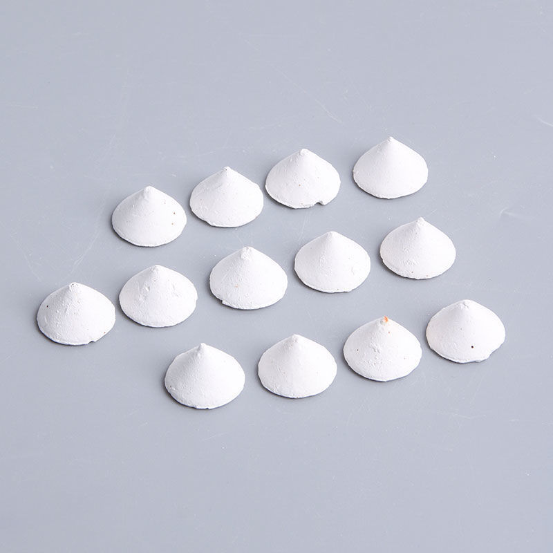 Ceramic hanging and firing nail refractory mat kiln glazing support tool ceramic anti-sticking glaze sticking plate Ru kiln triangle kiln furniture