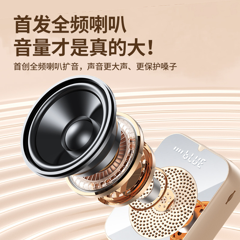 Bee Loudspeaker Teacher's Special Speaker Wireless Microphone Headset Lectures with Teacher's Guide Shouting Phone