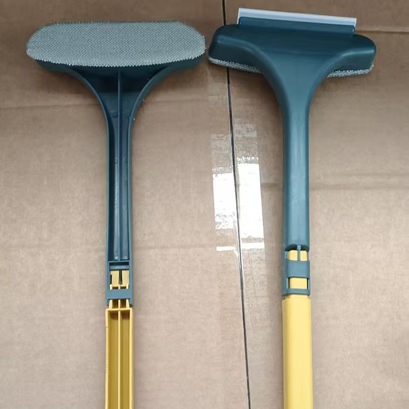 Screen Cleaning Brush Two-In-One Multifunctional, Cleans Screens Without Disassembly, Double-Sided Glass Cleaning Scraper Screen Brush