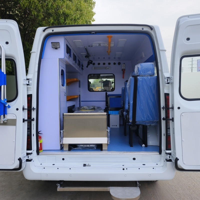 Jmc Fushun Short-Wheelbase Mid-Roof Non-Emergency Hospital Transfer Vehicle Source Factory Can Be Paid in Installments / Exported