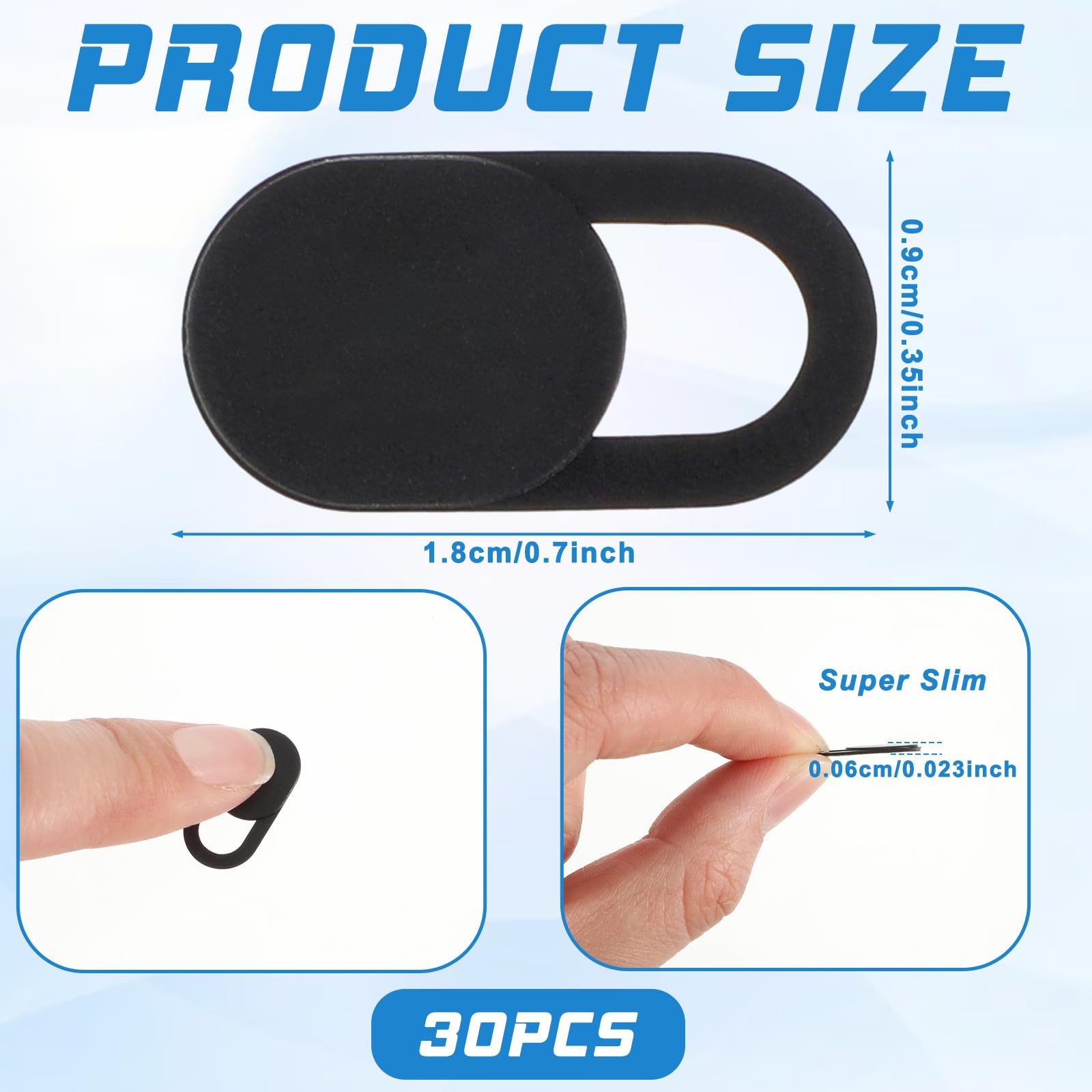 Camera Protective Cover, Mobile Phone and Computer Lens Cover, Anti-Peeping Metal Blocking Sticker, Webcam Cover, Privacy Cover