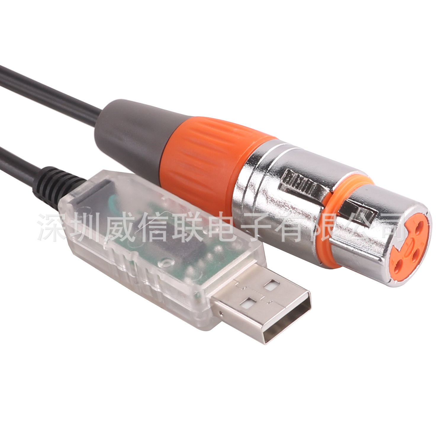 USB на Dmx512 кабель, USB-Dmx кабель для сценического света, USB конверсионный кабель, адаптер консоли Dmx для компьютера