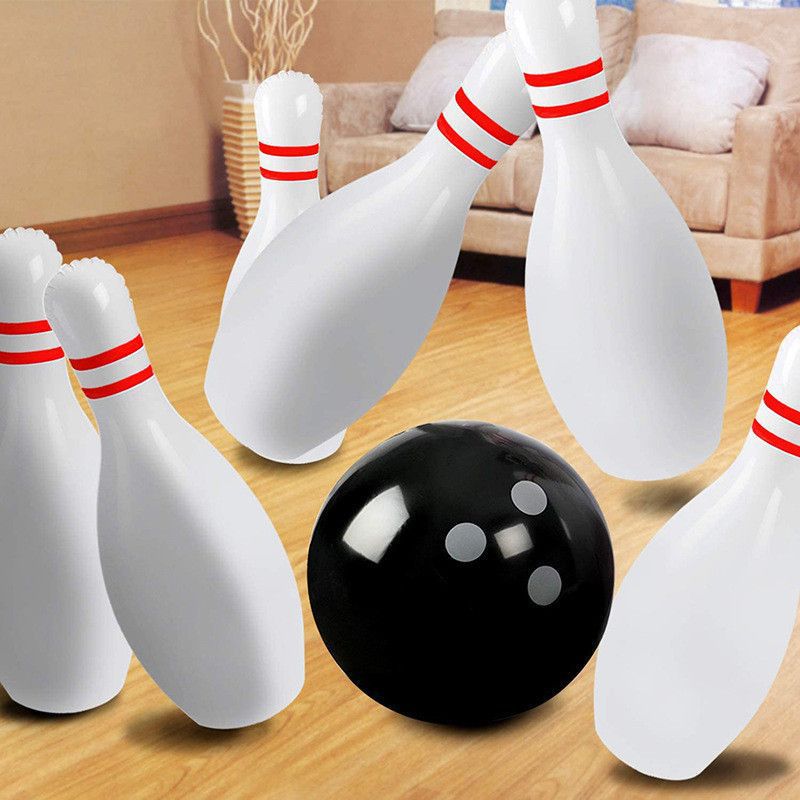 Inflatable Bowling Toys for Adults and Kidsren, Student Sports Games, Company Annual Meetings, Team Building, Bar Games and Entertainment Props