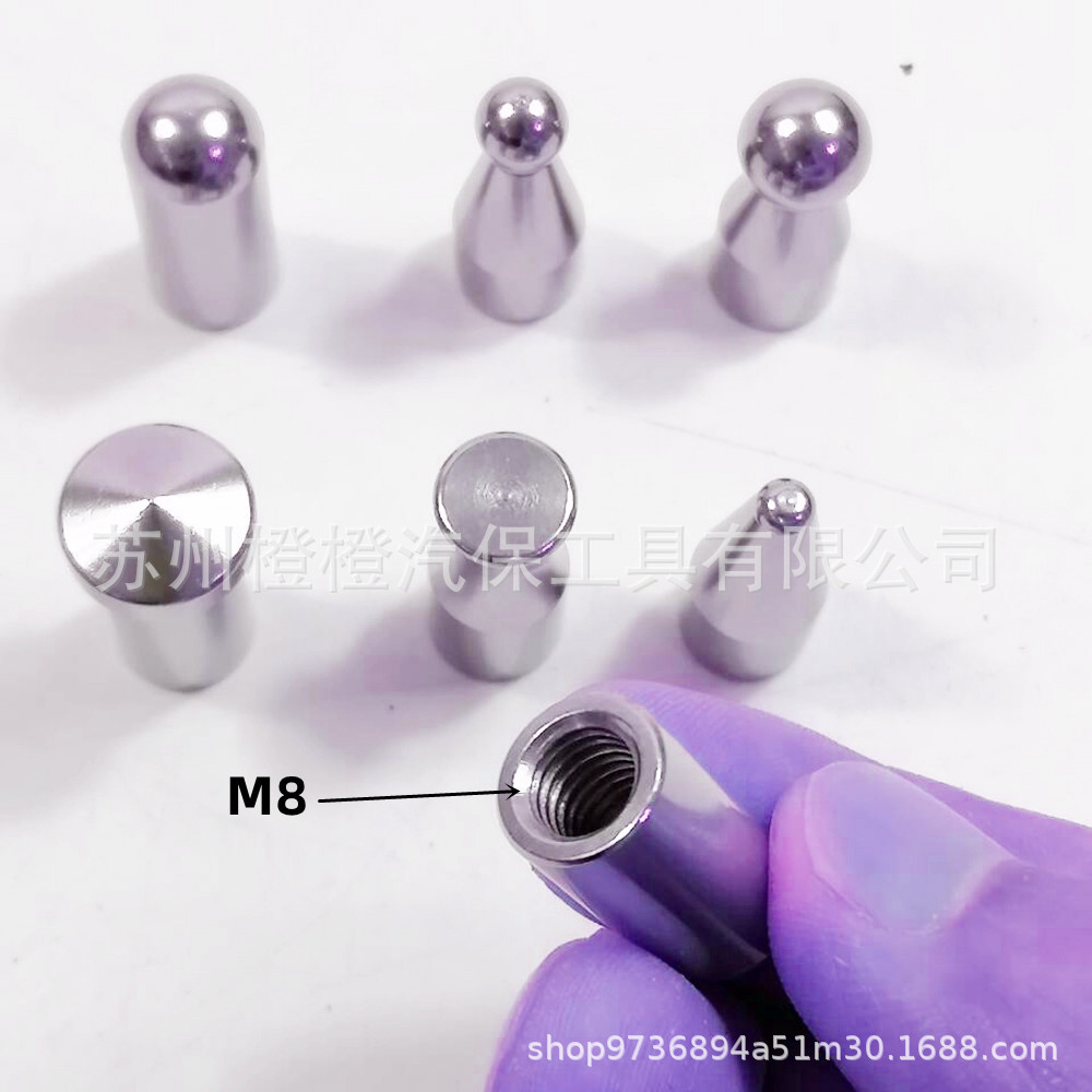 Car concave-convex repair crowbar metal plug replaceable head seamless repair tool sheet metal paint shaping tool