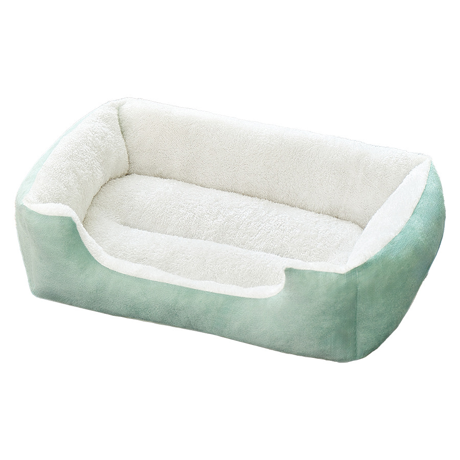 Thickened Warm Kennel Anti-static Pet Bed Dog Sofa Nest Four Seasons Universal Small and Medium Dog Teddy Pet Nest