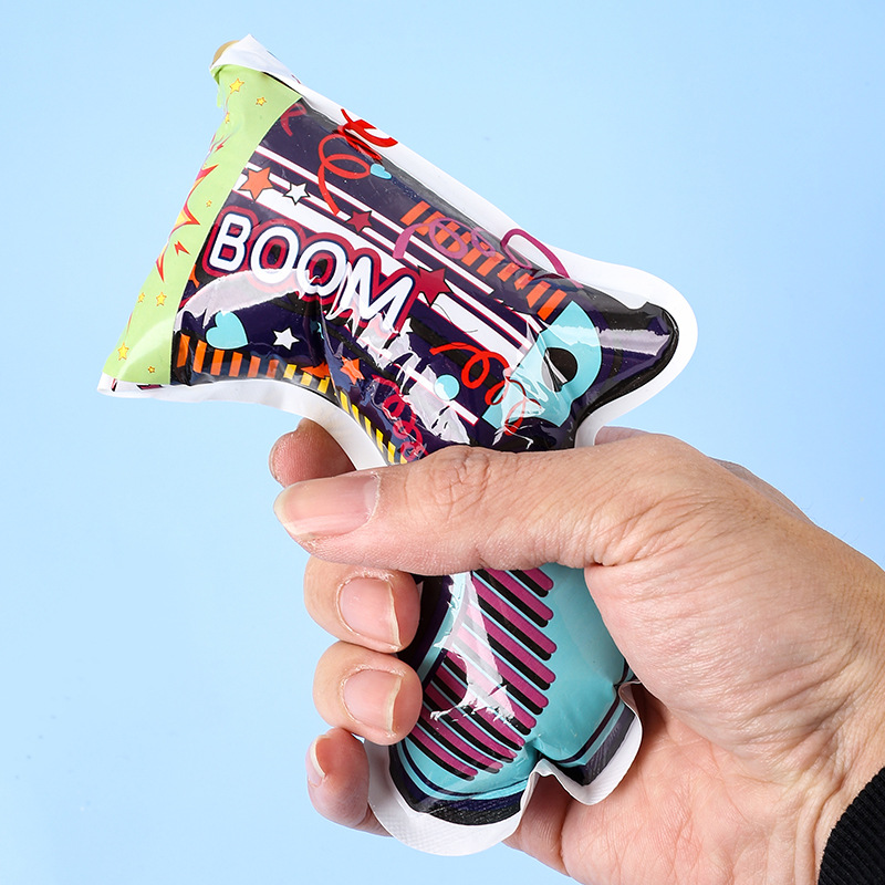 Inflatable fireworks gun birthday graduation ceremony festival atmosphere props party fireworks tube small fireworks hand-held fireworks gun