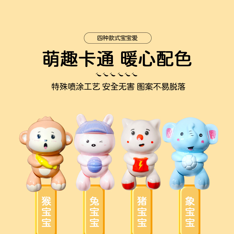 Children's Chopsticks 304 Stainless Steel Spoon and Fork Portable Tableware Set Training Chopsticks Baby Learning Chopsticks Food Supplement Tableware Wholesale