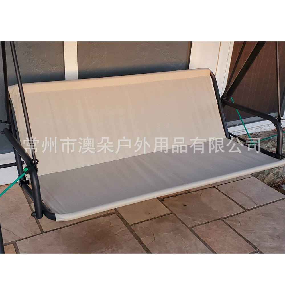 600D Thickeneded Fabric Load-Bearing Replaceable Swing Seat Cover Outdoor Rainproof Garden Seat Cover