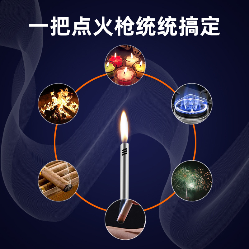 Kitchen Ignition Gun Extended Lighter Outdoor Igniter Gas Stove Long Handle Barbecue Ignition Artifact