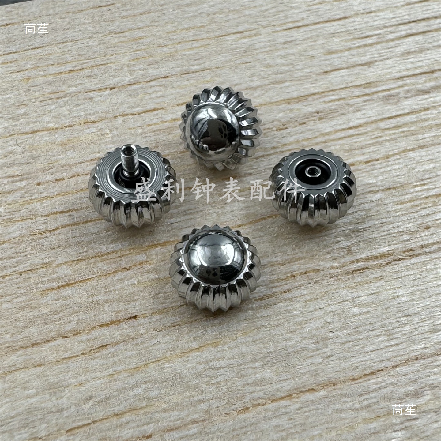 Watch Accessories Pumpkin Handle Head Watch Target Time Adjustment Pumpkin Type Silver Handle Head Flat Tube Watch Handle Long Tube Pumpkin Handle Head