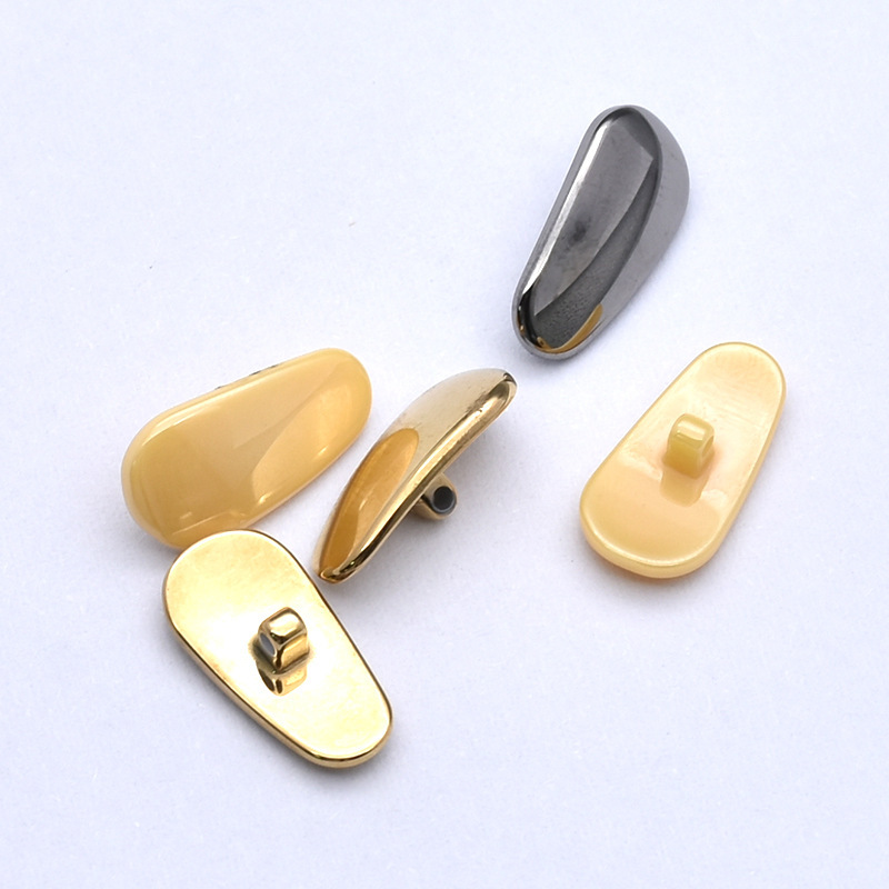 Wholesale Eyeglass Accessories Ceramic Nose Pads Eyeglass Frames Nose Pads Eyeglass Accessories Eyeglass Electroplated Nose Pads