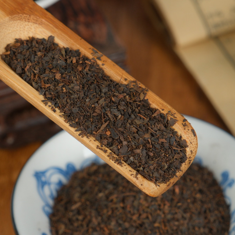 Wholesale and Retail Spot Manufacturers Directly Supply Black Xizang Tea Milk Tea Shop Commercial Tea Foam Crushed Tea in Bulk Produced in Ya'An, Sichuan