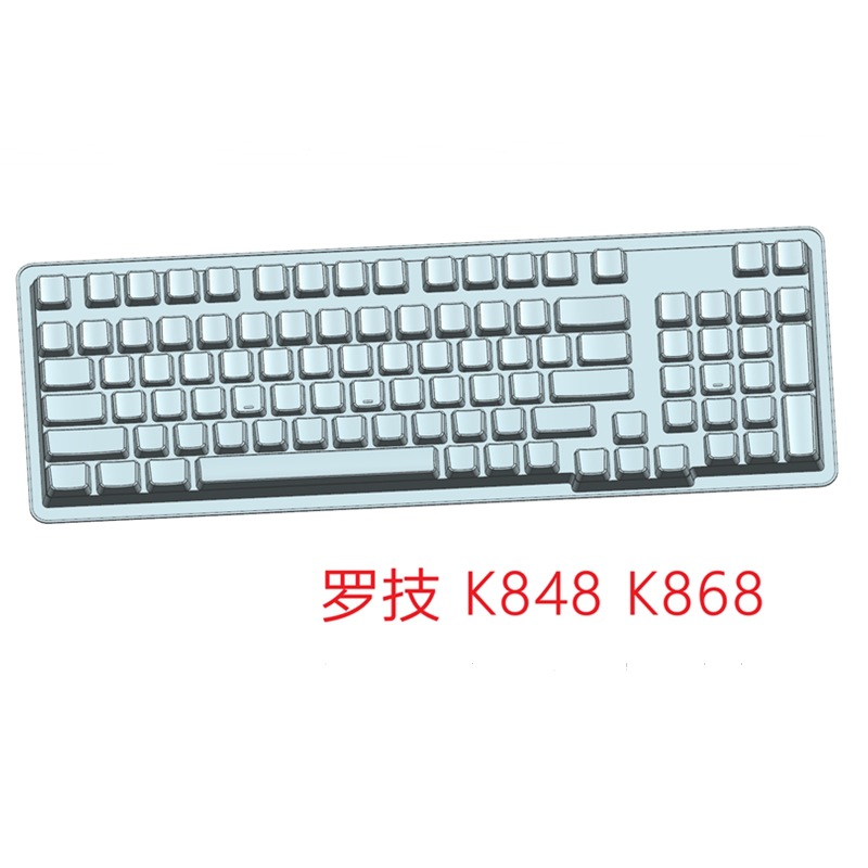 Подходит для клавиатуры Logitech накладка защитная пленка для клавиатуры Logitech K868 защитный чехол Logitech G316 8K заводское производство