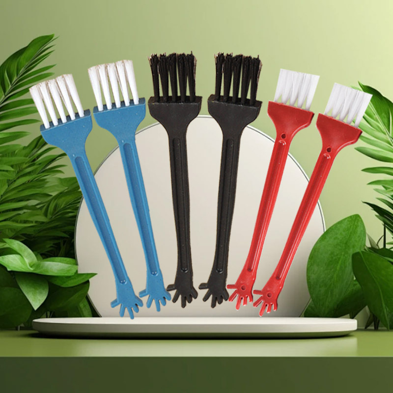 Прямые продажи с завода пластиковая щетка для клавиатуры, микрочастичная щетка для очистки компьютера, оптовая продажа