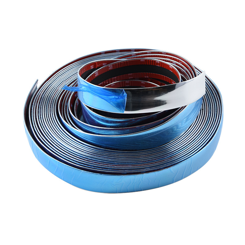 Car decoration chrome-plated bright strip window electroplated bright strip bumper anti-scratch anti-collision strip door side strip spot wholesale