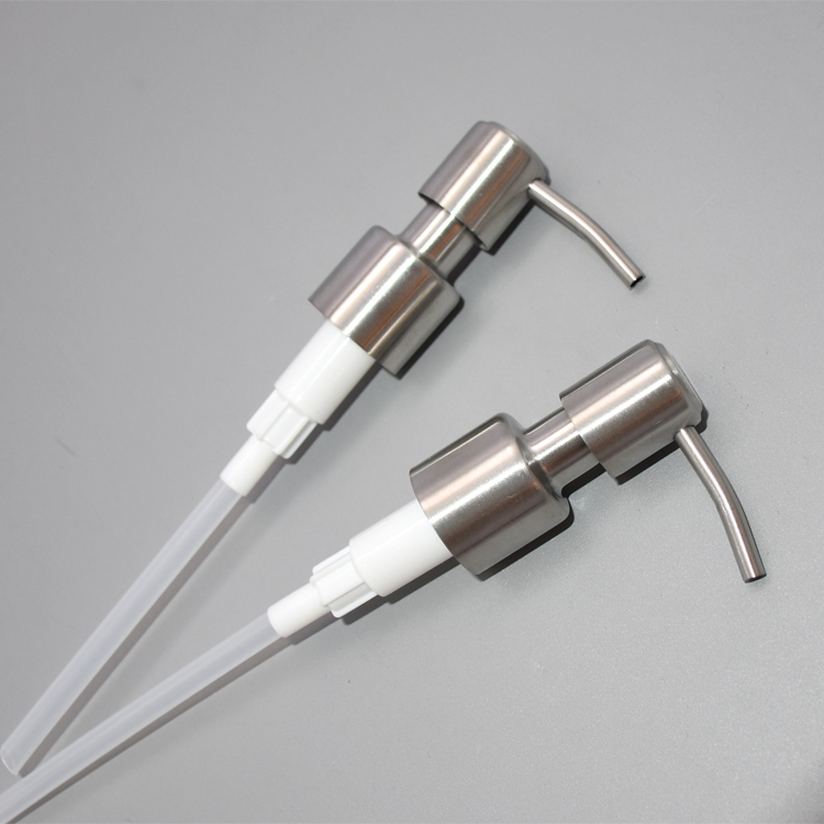 ✅ 24-Tooth Stainless Steel Hand-Washing Hydraulic Nozzle Lotion Bottle Nozzle Household Dishwashing Liquid Nozzle Shower Gel Press Pump