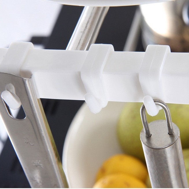 Aliexpress Multi-Layer Storage Rack Microwave Oven Rack Stainless Steel Telescopic Microwave Oven Rack Factory Direct Supply