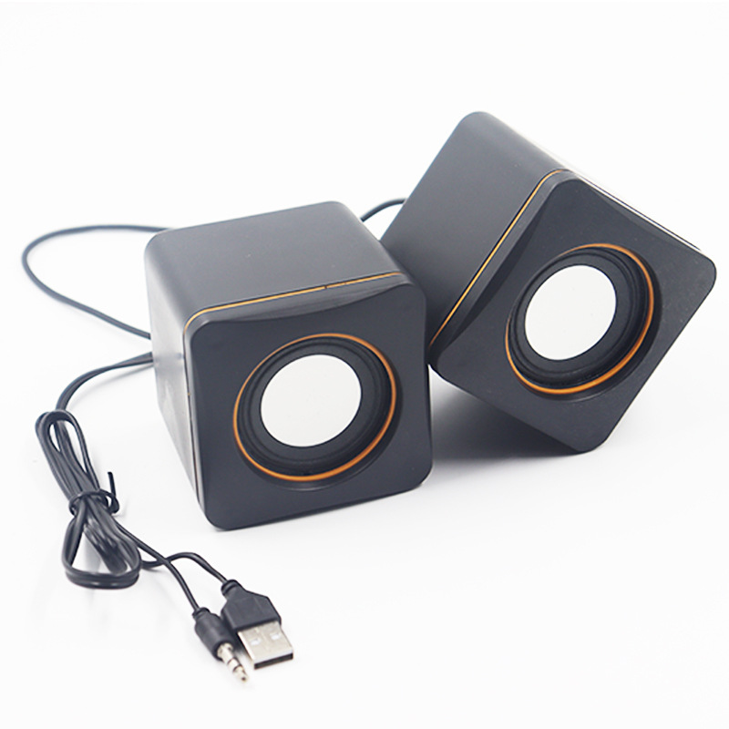 USB колонка для ноутбука, компьютерная колонка, сабвуфер, мини-колонка 02A магнитная колонка