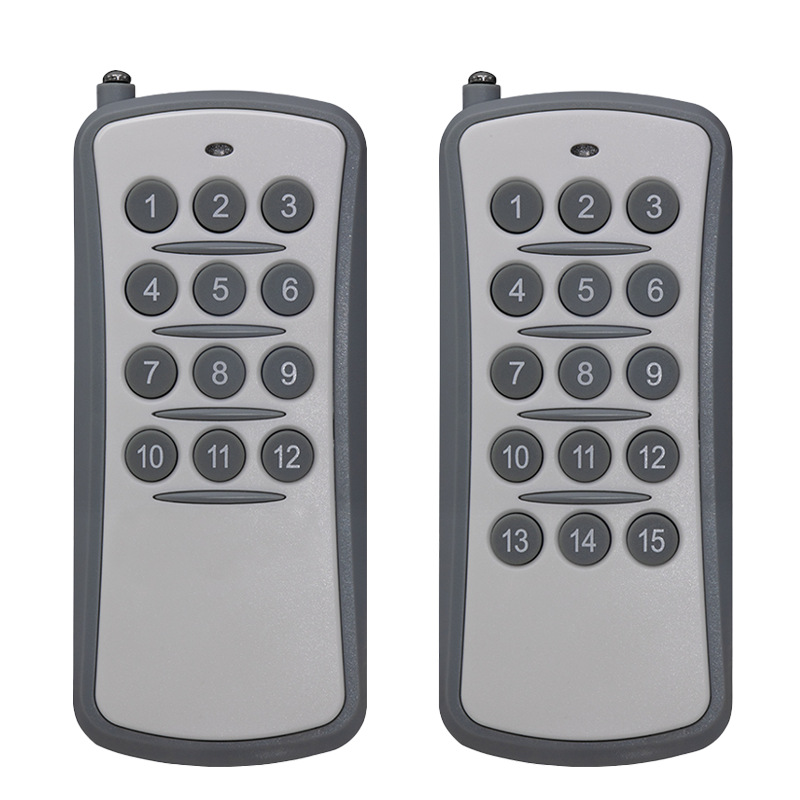 12-кнопочный высокомощный фиксированный код пульт дистанционного управления 15-кнопочный обучаемый код пульт для управления светом на сцене