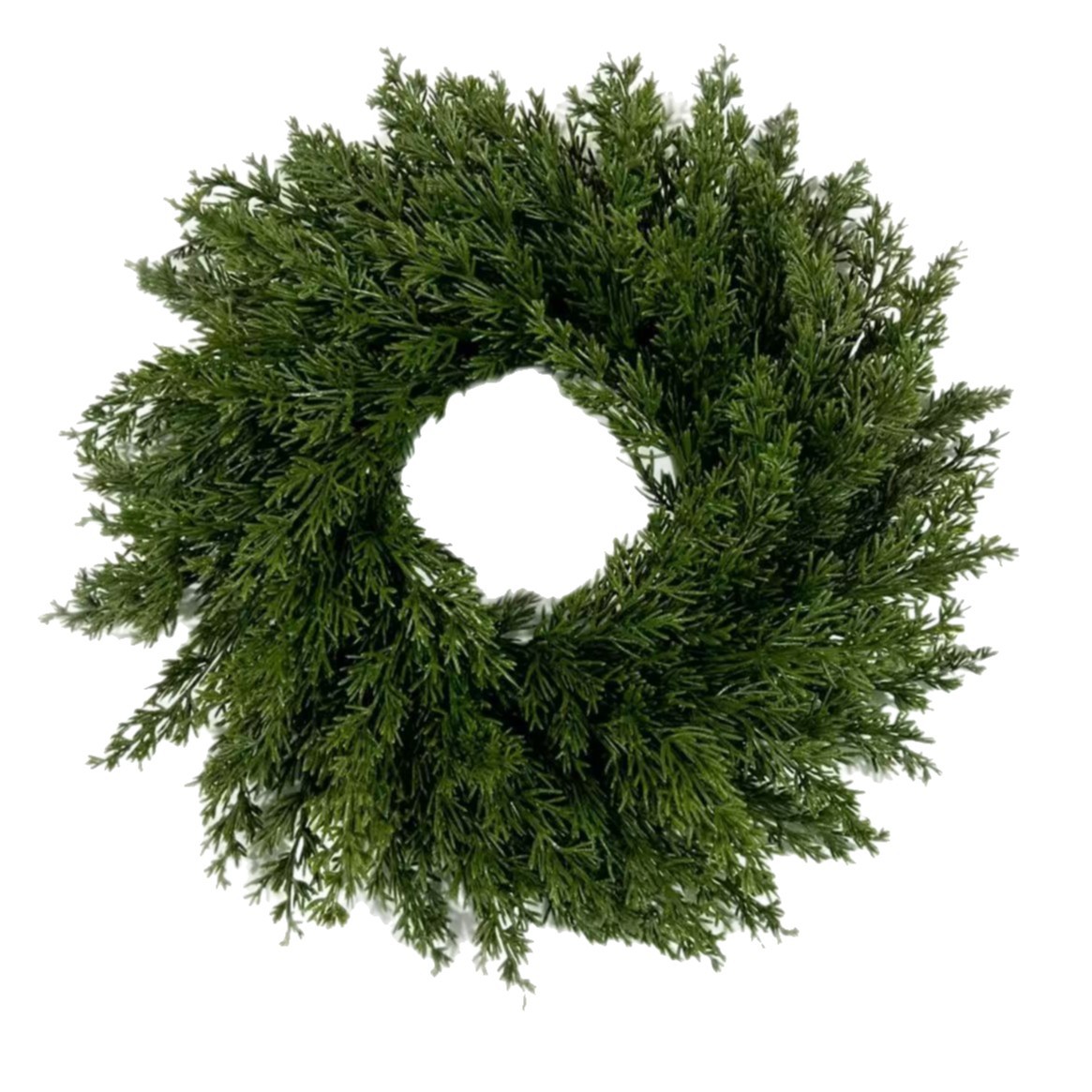 2025 Cross-Border Popular Christmas Wreath Rattan Christmas Wreath Decoration Christmas Decoration Wreath Ornaments Scene