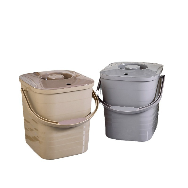 Tea Dregs Bucket Tea Bucket Plastic Waste Water Bucket Kung Fu Tea Set Accessories Tea Table Trash Bin Household Drainage Bucket Small Tea Bucket