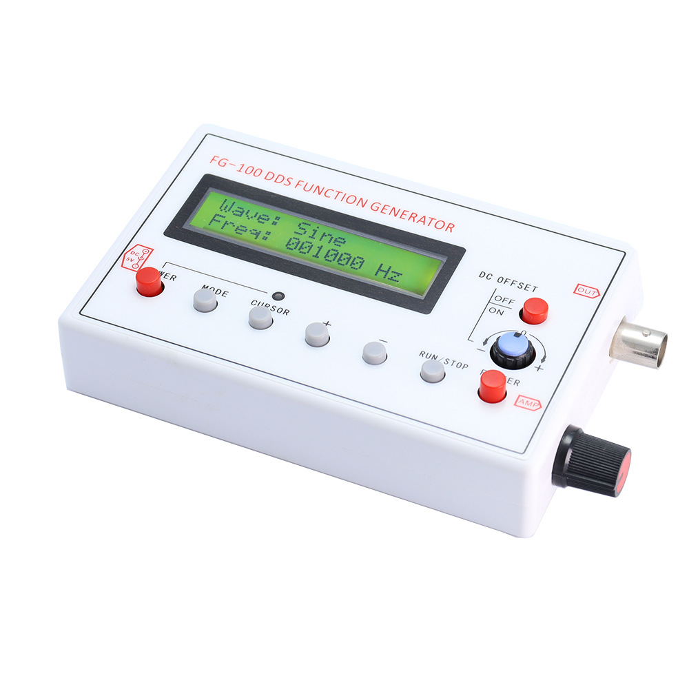 Fg-100 Function Signal Generator Dds Function Signal Generator 1Hz-500Khz