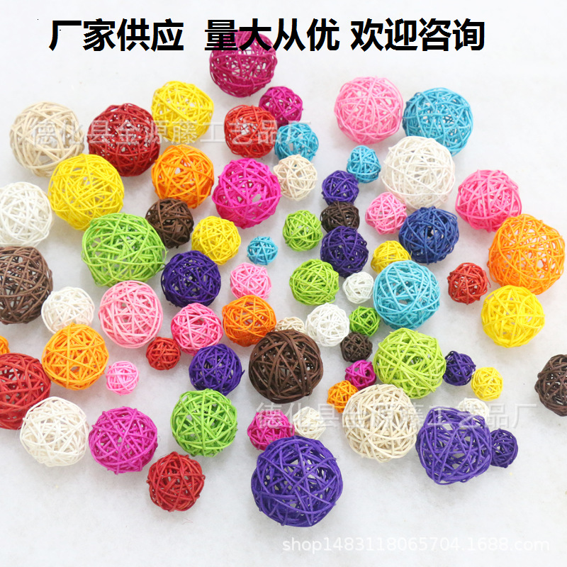 Оптовая продажа 3-60 см цветных мячей такрав, оформление магазина детского сада, подвесные украшения