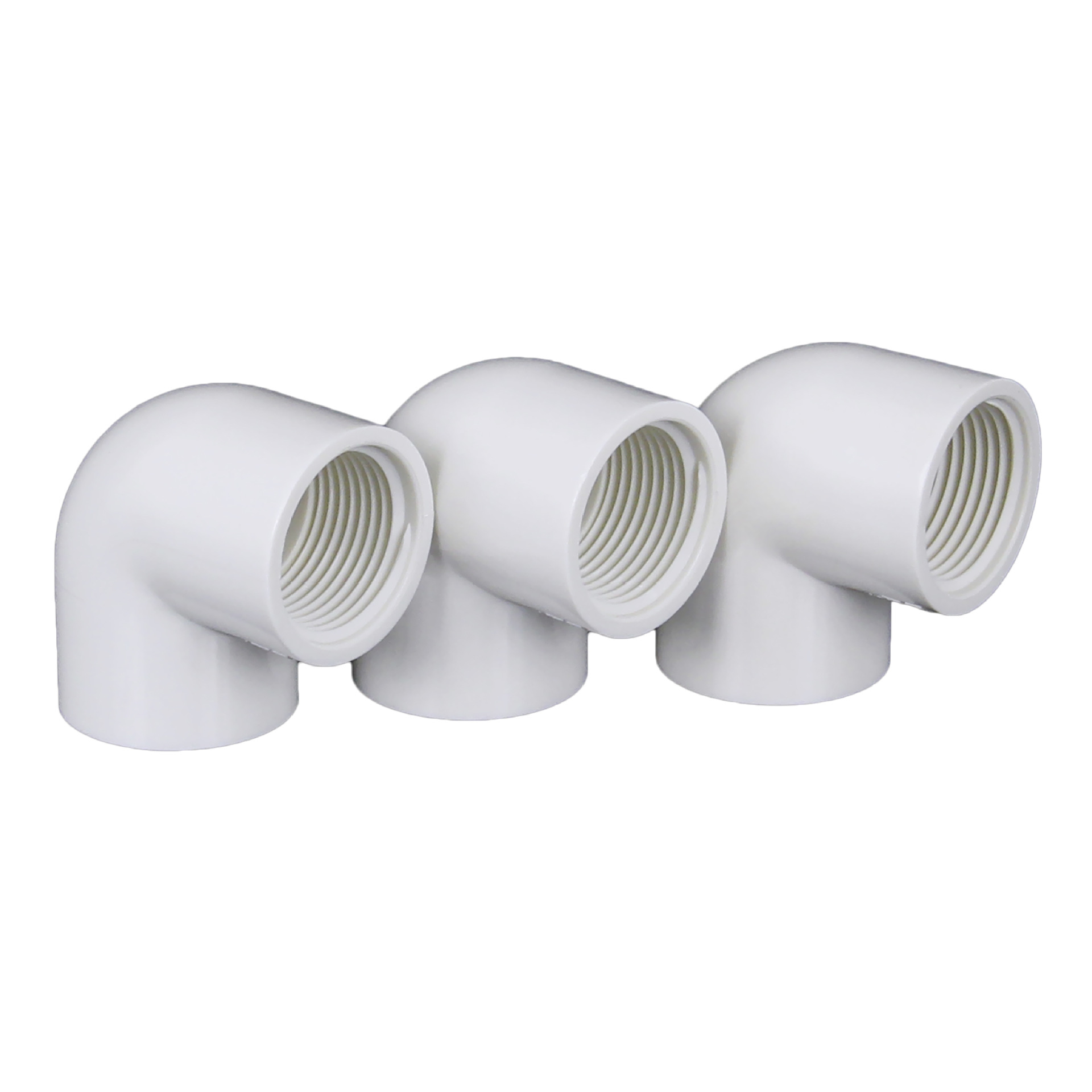 American Standard PVC Water Pipe Fittings Plastic Inner Teeth Water Supply 90 Elbow Internal Thread Elbow