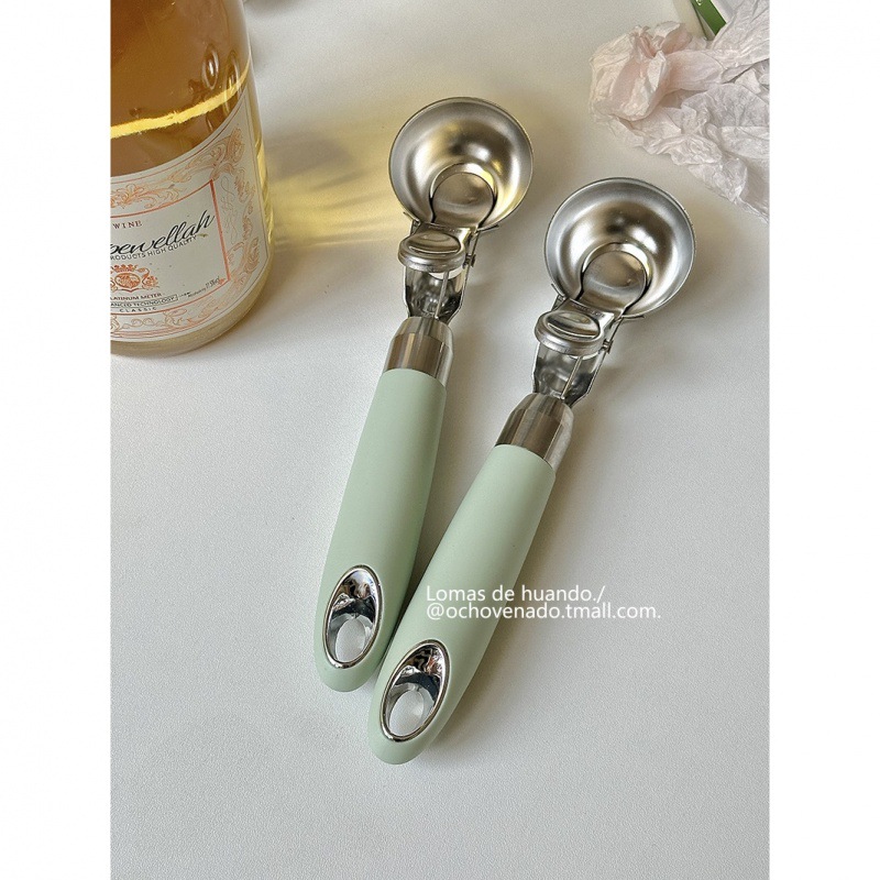 Ложка для мороженого, 304 нержавеющая сталь, портативная ложка для фруктов и мяса