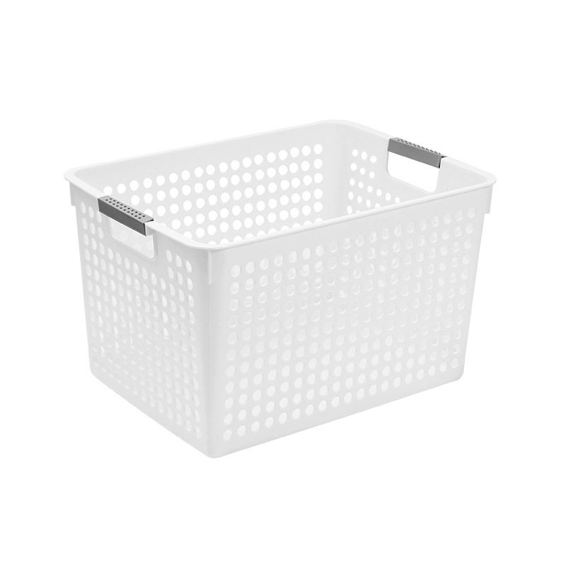 Desktop Storage Basket Kindergarten Toy Snack Storage Basket Plastic Rectangular Miscellaneous Storage Box Storage Small Basket