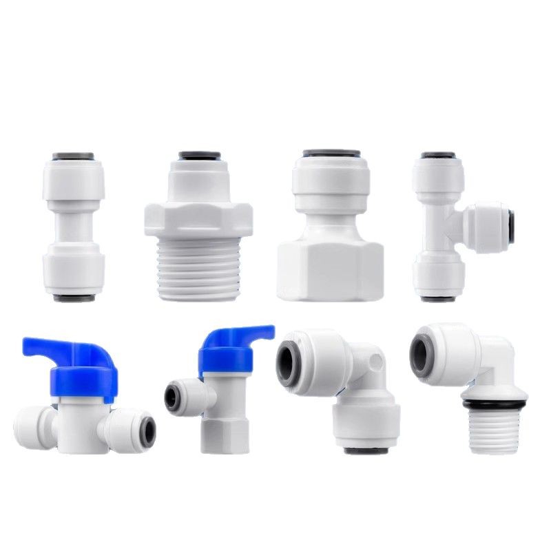 Water purifier accessories with Daquan 2 3 straight elbow three-way ball valve switch filter adapter accessories
