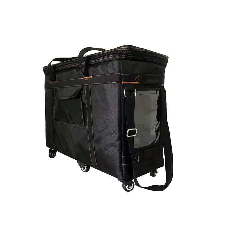 Atm Cash Deposit Bag, Bank Cash Box, 2 Cash Boxes, 4 Cash Boxes, Oxford Cloth Large Capacity Bottom Cash Box Bag with Rollers