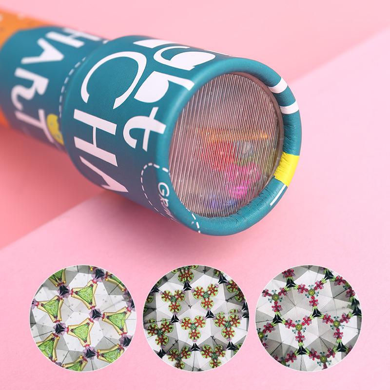 Creative Rotating Large Kaleidoscope, Ever-Changing Interior Magic Kaleidoscope, Kidsren's Kindergarten Holiday Toy Gift