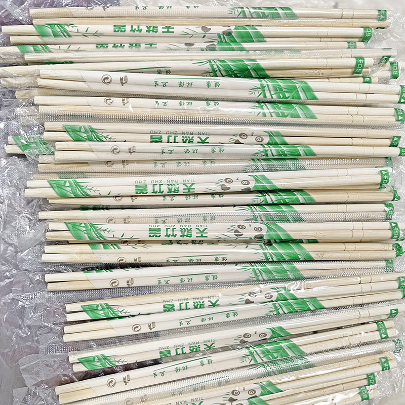 Одноразовые палочки для еды, коммерческая независимая упаковка, ресторан, KTV, отель, бамбуковые палочки для фастфуда, упаковка на вынос, санитарные палочки