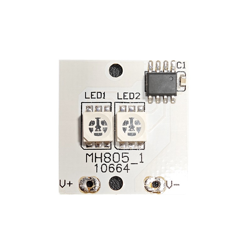 Douyu Lamp Base Led Lamp Board Crystal Lamp 5V Lamp Board Beech Wood Lamp Base Light Source 31mm Colorful Lamp Board