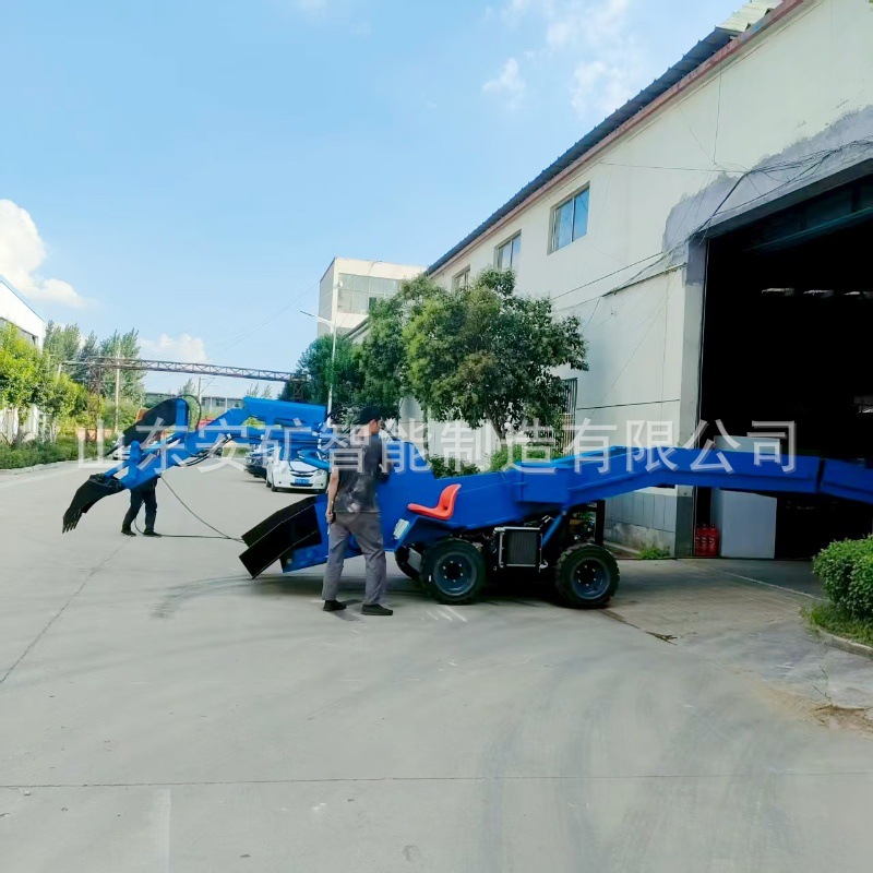 Ankang Herringbone Belt Conveyor Slag Machine with Enlarged Inlet Zwy120 Wheeled Slag Machine