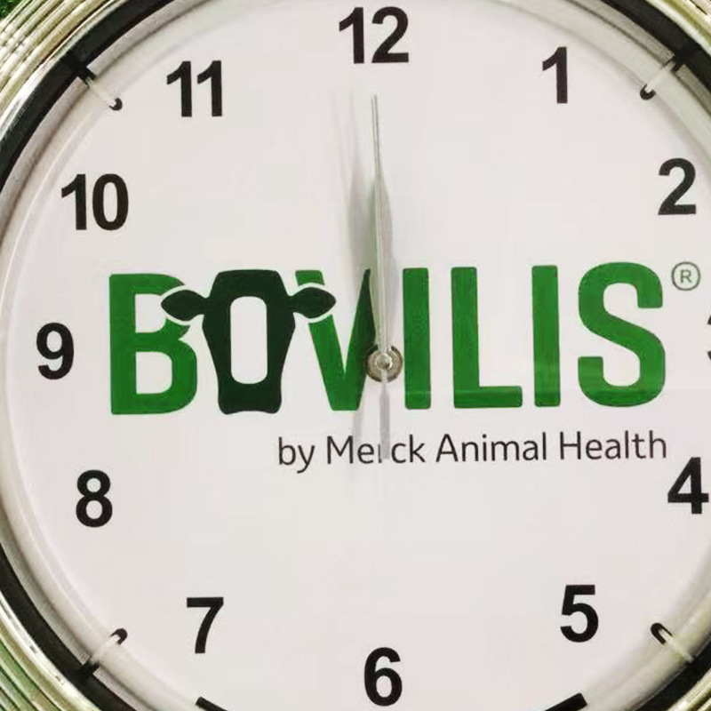 Clock Led Neon Light Bar Neon Sign Clock Shape Creative Neon Decorative Light