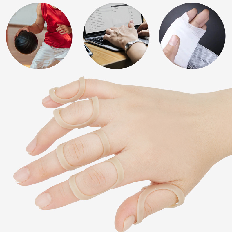 Cross-Border Hot-Selling Finger Splint Fixation Finger Cot Joint Protection Bending Deformation Hammer Finger Fixator