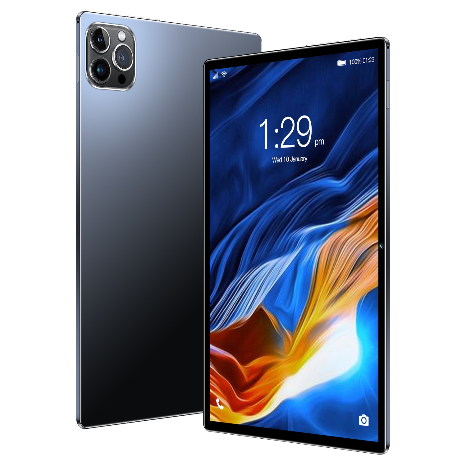 2025 P60 Cross-Border New Model Android 10inch Tablet Computer Octa-Core 4g Learning Machine Wifi Factory Wholesale