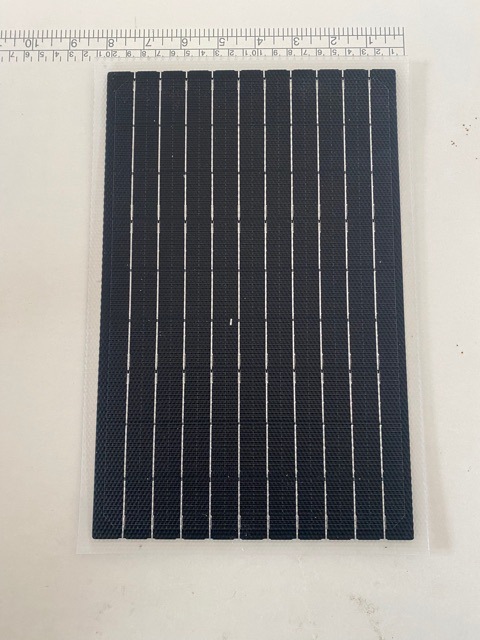 Bag Accessories 50W18V Monocrystalline Solar Power Panel Photovoltaic Module Is Suitable for Bag Power Generation