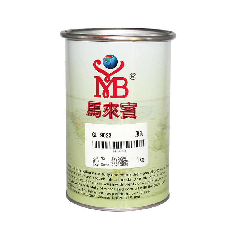 Malai Bin Gl Ink Two-Component Self-Drying Screen Printing Pad Printing Home Appliance Glass Ink Iron Plate Aluminum Plate Ink Curing Agent