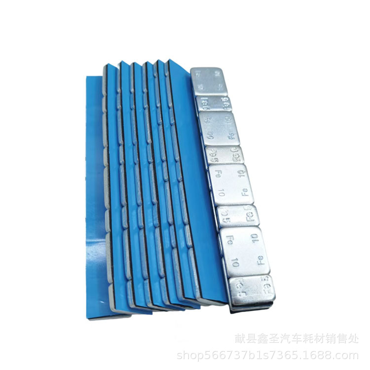 Adhesive wheel balance Block 5+10x 4 surface galvanized car tire weight block tire dynamic balance balance block
