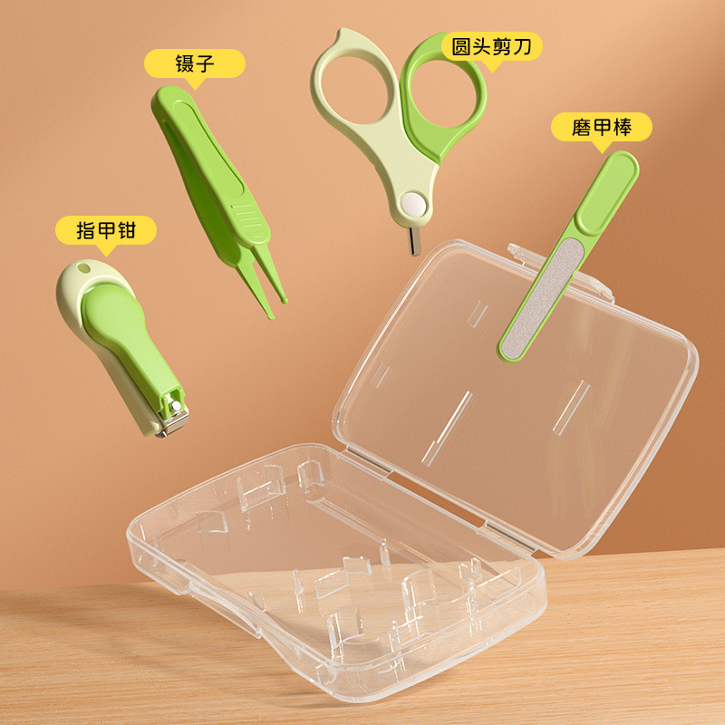 Baby Nail Clipper Set, Newborn Baby Special Nail Clipper for Young Kidsren, Anti-Pinch Nail Clipper, Toddler Supplies