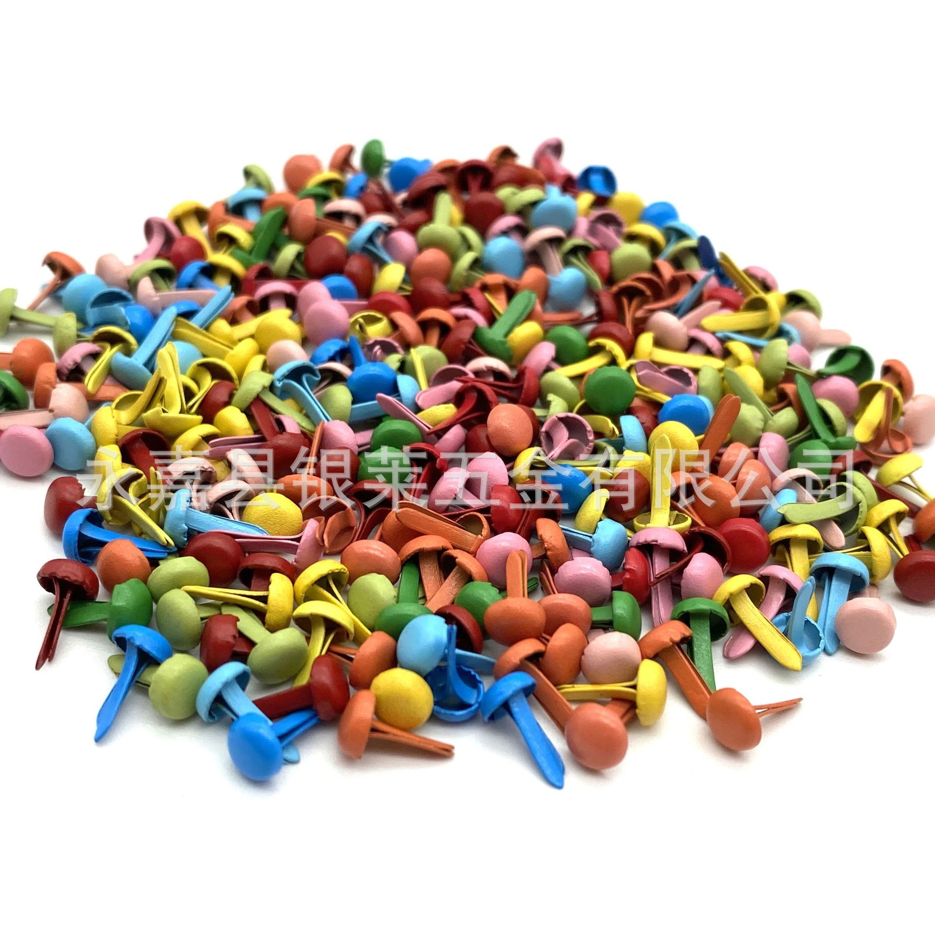 [Two-foot nail] wholesale mini 4.5*8.5mm two-foot nail metal crafts