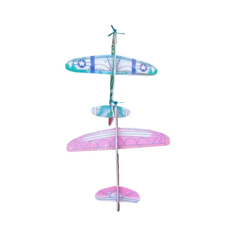 Hand Glider Foam Plane Foam Magic Swing Plane Plane Model Children's Educational Toys
