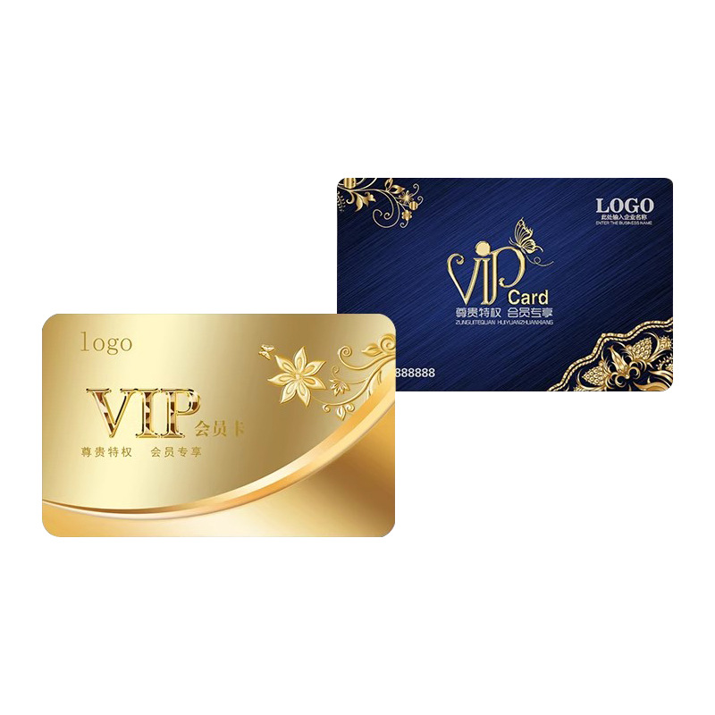 Customized Classy Membership Card, Custom-Made Pvc Card Printing, Gift Card, Matte Frosted Smart Vip Card