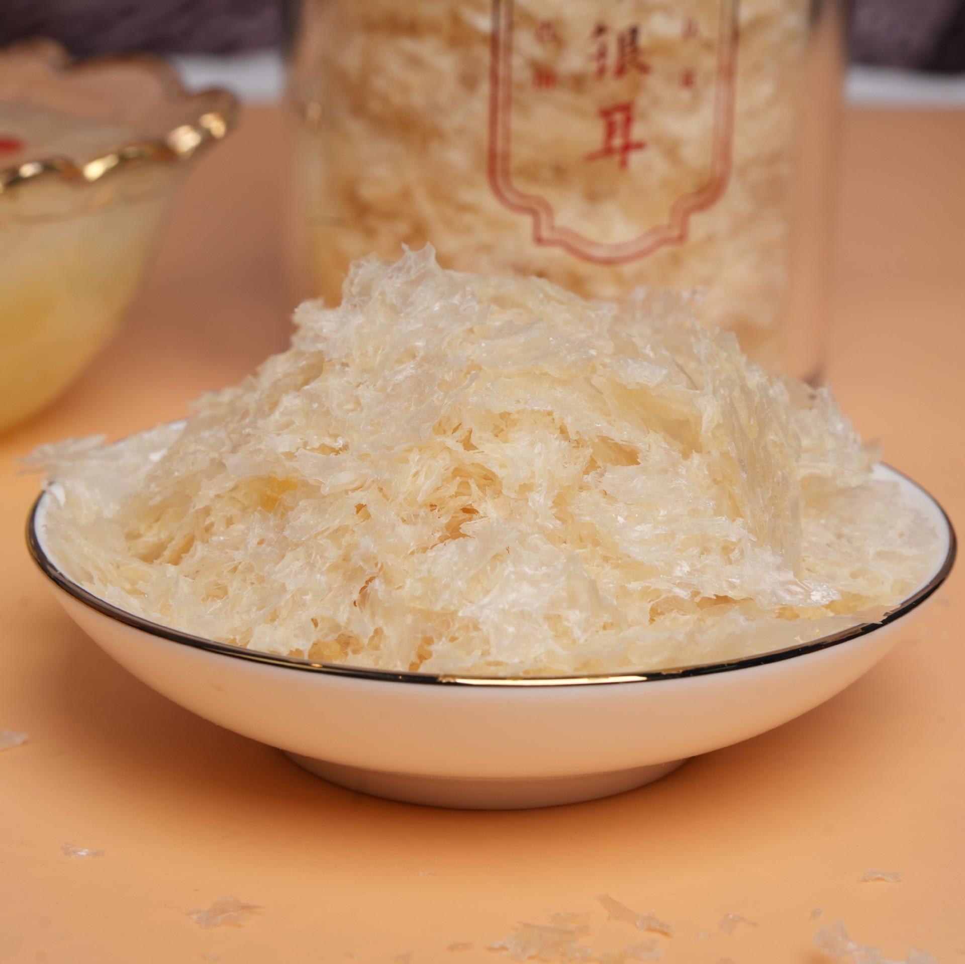 Herbal Tremella Oem Source Manufacturer Oem Customization Gutian Organic Herbal Tremella No-Cook Ready-To-Eat