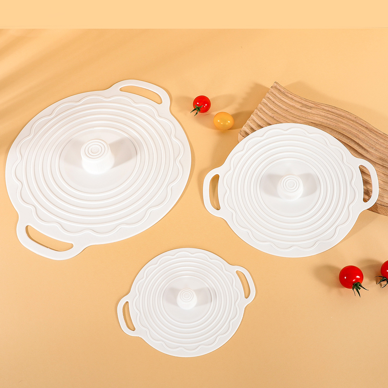 Крышки для кастрюль, мисок, тарелок и чашек, защитные крышки для микроволновой печи, универсальные герметичные крышки, многоразовые силиконовые крышки для хранения