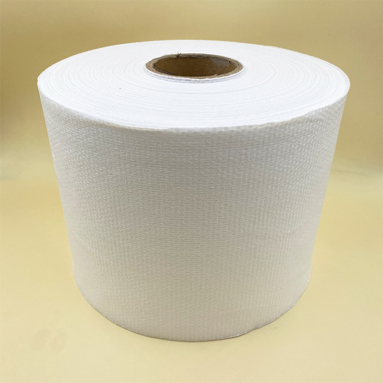 Viscose Pearl Pattern Spunlace Non-Woven Fabric Disposable Towel and Bath Towel Raw Material Viscose Spunlace Non-Woven Fabric Customization