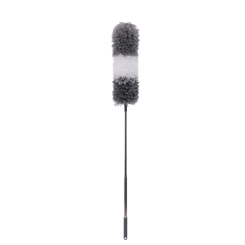 Feather Duster Retractable Household Cleaning Roof Spider Web Cleaning Dust Sweeping Artifact Electrostatic Dust Duster